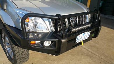 Deluxe Commercial Bull Bar to suit Prado 120 Series