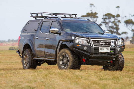 Navara NP300 Steel Side Steps and Rails