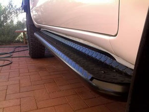 Steel Side Steps to suit Hilux 2011+